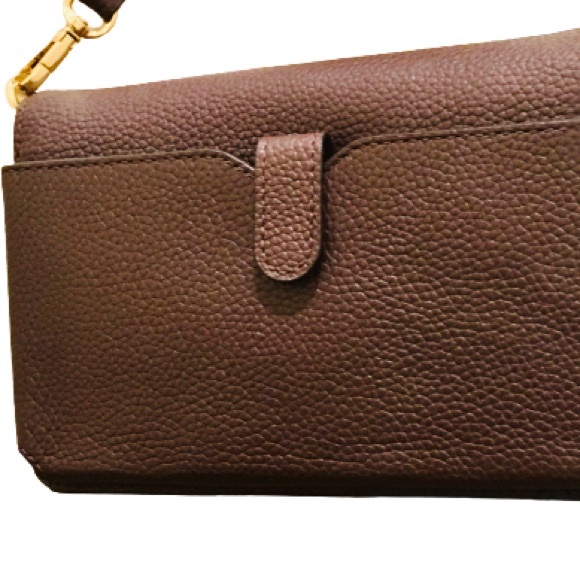 NWOT Michael Kors Pebbled, Authentic Leather, Crossbody, Multocket, Bag! - Picture 8 of 9